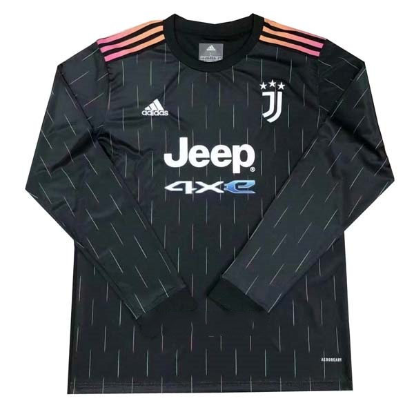 Tailandia Camiseta Juventus 2nd ML 2021-2022 Negro